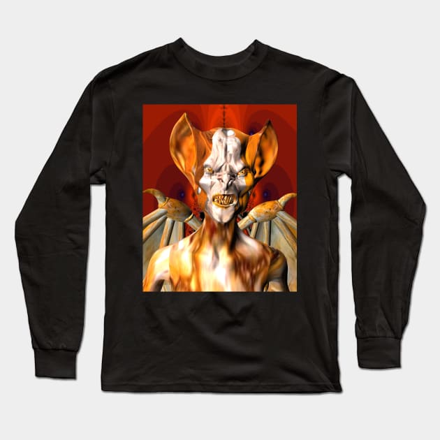 Vampire Long Sleeve T-Shirt by icarusismartdesigns